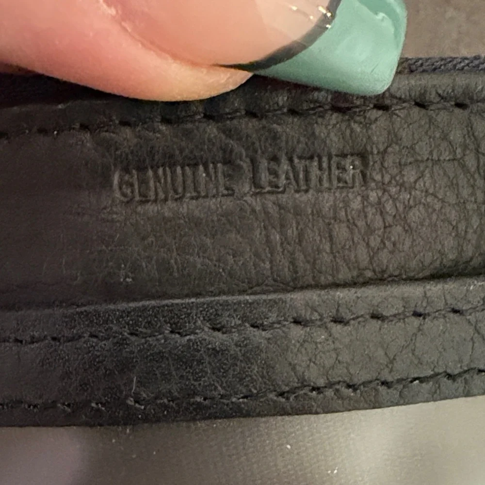 Rolfs Black Wristlet with M Monogram